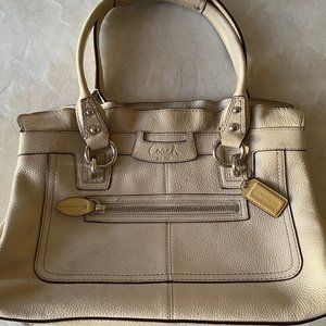 Coach Beige Purse